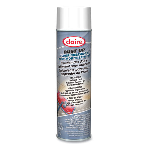 Dust Up Floor Dressing And Dust Mop Treatment, Lemon Scent, 14 Oz Aerosol Spray, Dozen