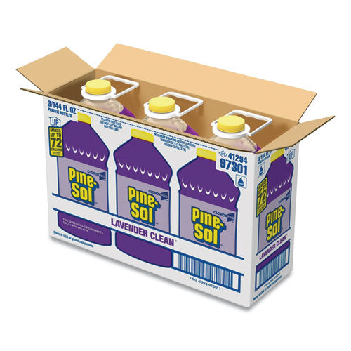 All Purpose Cleaner, Lavender Clean, 144 Oz Bottle, 3/carton