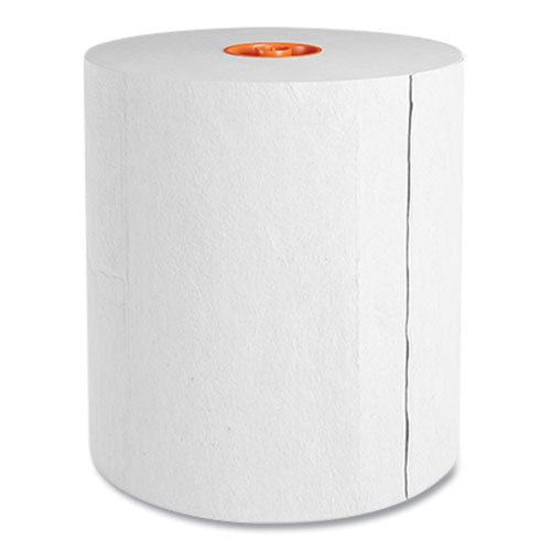 Recycled J-series Hardwound Paper Towels, 1-ply, 8 X 800 Ft, White, 6 Rolls/carton