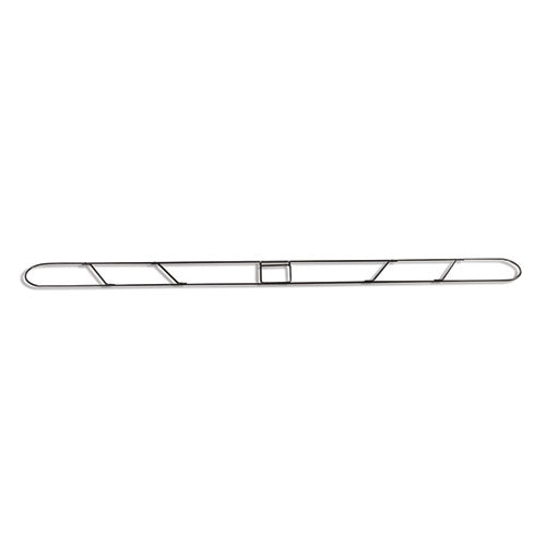 Dust Mop Frame, 60" X 5", Steel Wire, Black