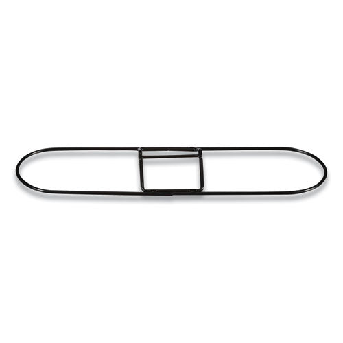 Dust Mop Frame, 18" X 5", Steel Wire, Black