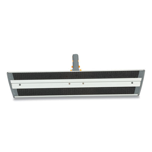Wet/dry Microfiber Mop Frame, 15.75" X 3.15", Aluminum/plastic, Gray/orange