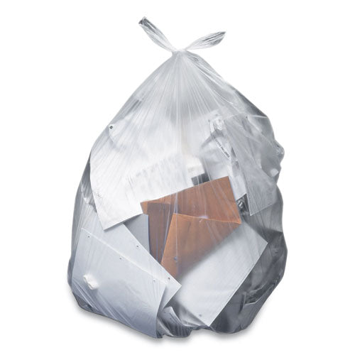 Accufit Linear Low-density Can Liners, 32 Gal, 1.1 Mil, 33" X 44", Clear, 25 Bags/roll, 8 Rolls/carton