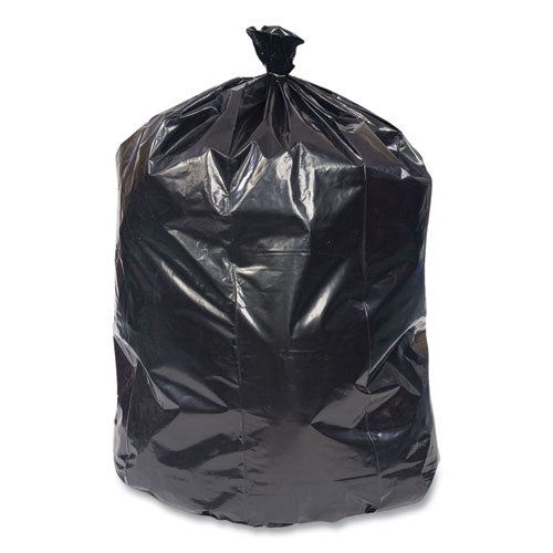 Accufit Linear Low-density Can Liners, 44 Gal, 1.3 Mil, 37" X 50", Black, 20 Bags/roll, 5 Rolls/carton