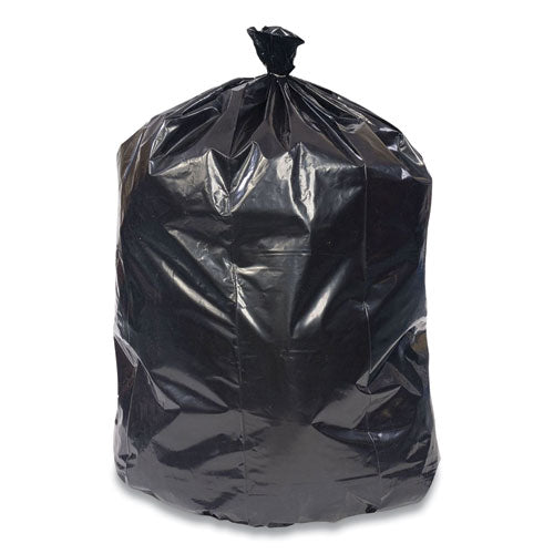 Accufit Linear Low-density Can Liners, 32 Gal, 0.9 Mil, 33" X 44", Black, 20 Bags/roll, 5 Rolls/carton
