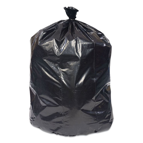 Accufit Linear Low-density Can Liners, 32 Gal, 0.9 Mil, 33" X 44", Black, 20 Bags/roll, 5 Rolls/carton