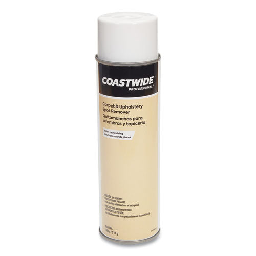 Carpet And Upholstery Spot Remover, Fresh Linen Scent, 18 Oz Aerosol Spray, 6/carton