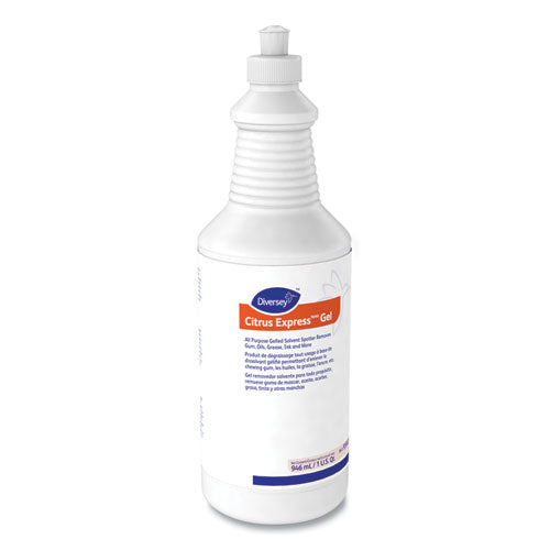 Citrus Express Gel Spotter, Citrus Scent, 32 Oz Squeeze Bottle, 6/carton