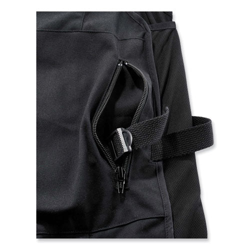 Chill-its 6255 Lightweight Phase Change Cooling Vest, Cotton/polyester, Large/x-large, Black, Ships In 1-3 Business Days