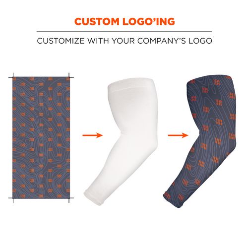 Chill-its 6695 Sun Protection Arm Sleeves, Polyester/spandex, X-large/2x-large, American Flag, Ships In 1-3 Business Days