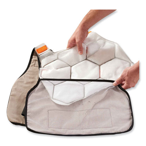 Chill-its 6220 Phase Change Cooling Vest Charge Packs, Large/x-large, 14.75 X 18, Ships In 1-3 Business Days
