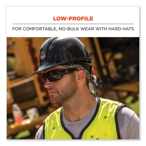 Chill-its 6615 High-perform Bandana Doo Rag With Terry Cloth Sweatband, One Size Fits Most, Lime, Ships In 1-3 Business Days