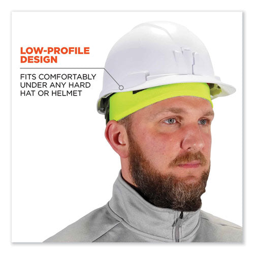 Chill-its 6630 High-performance Terry Cloth Skull Cap, Polyester, One Size Fits Most, Lime, Ships In 1-3 Business Days