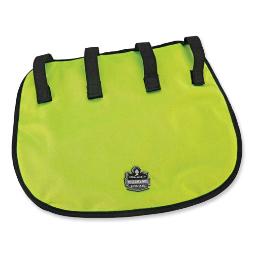 Chill-its 6670ct Cooling Hard Hat Neck Shade - Pva, 14.75 X 10.5, Lime, Ships In 1-3 Business Days