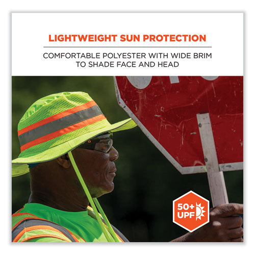 Chill-its 8935ct Hi-vis Pva Ranger Sun Hat, Large/x-large, Lime, Ships In 1-3 Business Days