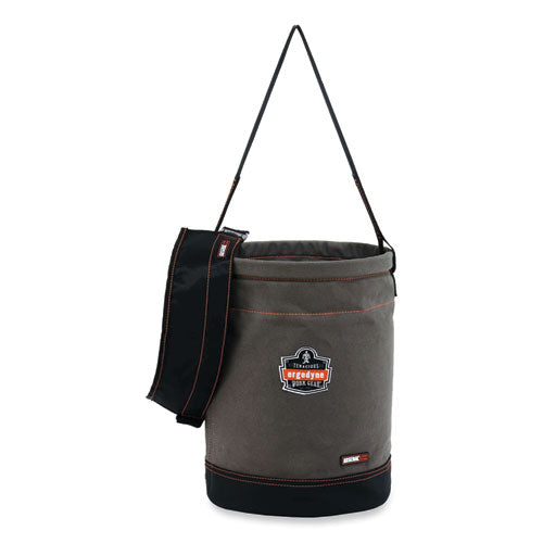 Arsenal 5930t Web Handle Canvas Hoist Bucket And Top, 150 Lb, Gray, Ships In 1-3 Business Days