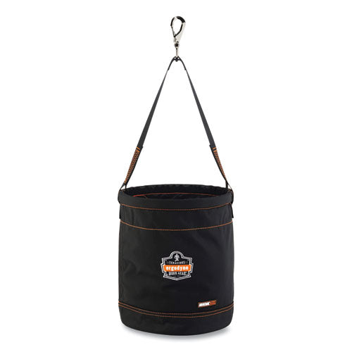 Arsenal 5970 Swiveling Hook Nylon Hoist Bucket, 100 Lb, Black, Ships In 1-3 Business Days