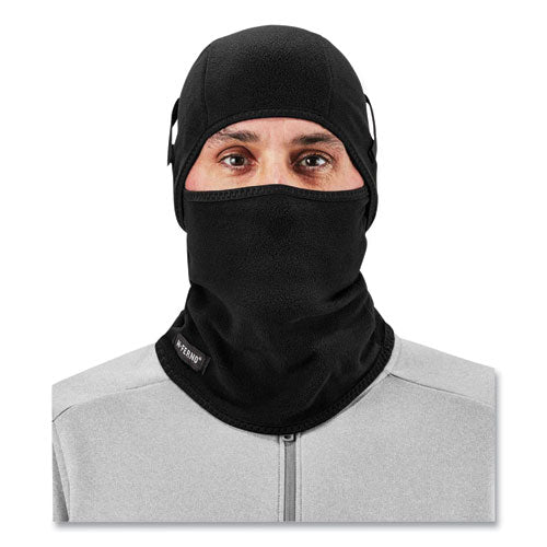 N-ferno 6826 2-piece Fleece Balaclava Face Mask, One Size Fits Most, Black , Ships In 1-3 Business Days