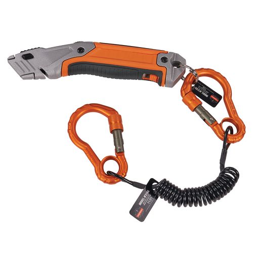 Squids 3785 Split Ring Tool Attachment, 2 Lb Max Working Capacity. 1" Dia, Silver, 10/pack, Ships In 1-3 Business Days