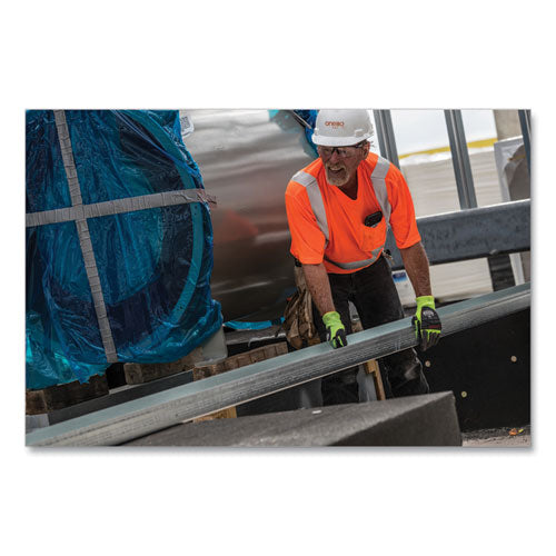 Glowear 8289 Class 2 Hi-vis T-shirt, Polyester, Orange, Large, Ships In 1-3 Business Days