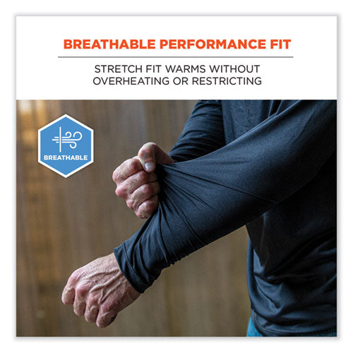 N-ferno 6436 Long Sleeve Lightweight Base Layer Shirt, 2x-large, Black, Ships In 1-3 Business Days