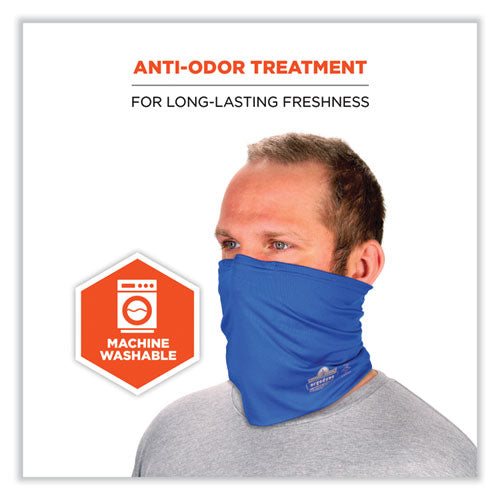 Chill-its 6489 2-layer Cooling Performance Knit Multi-band, Polyester/spandex, Large/xl, Blue, Ships In 1-3 Business Days