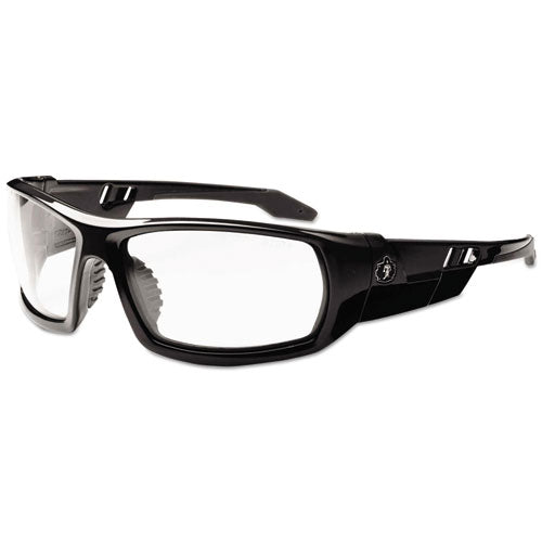 Skullerz Odin Safety Glasses, Black Frame/clear Lens, Nylon/polycarb, Ships In 1-3 Business Days