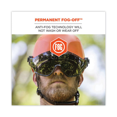 Skullerz 8975v Class C Safety Helmet W/8991 Visor Kit, Smoke Lens, 6-pt Ratchet Suspension, Orange,ships In 1-3 Business Days