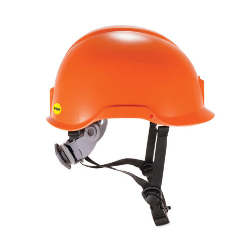 Skullerz 8974-mips Class E Safety Helmet With Mips Elevate Ratchet Suspension, Orange, Ships In 1-3 Business Days