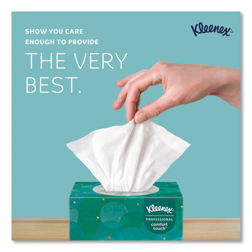 Boutique White Facial Tissue, 2-ply, Pop-up Box, 95 Sheets/box