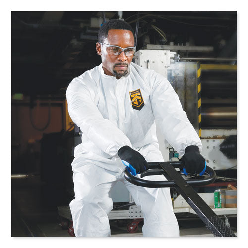 A20 Elastic Back Wrist/ankle Coveralls, X-large, White, 24/carton