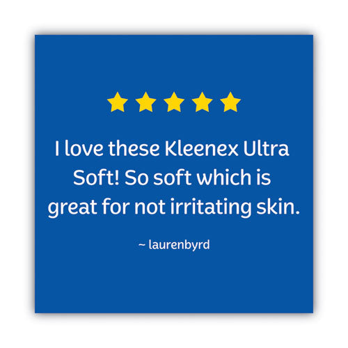 Ultra Soft Facial Tissue, 3-ply, White, 65 Sheets/box, 4 Boxes/pack