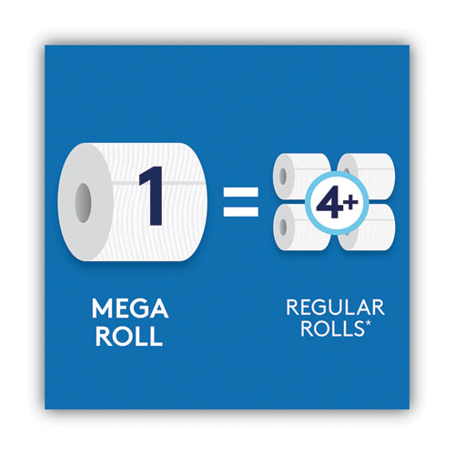 Ultra Cleancare Toilet Paper, Strong Tissue, Mega Rolls, Septic Safe, 1-ply, White, 340 Sheets/roll, 24 Rolls/pack