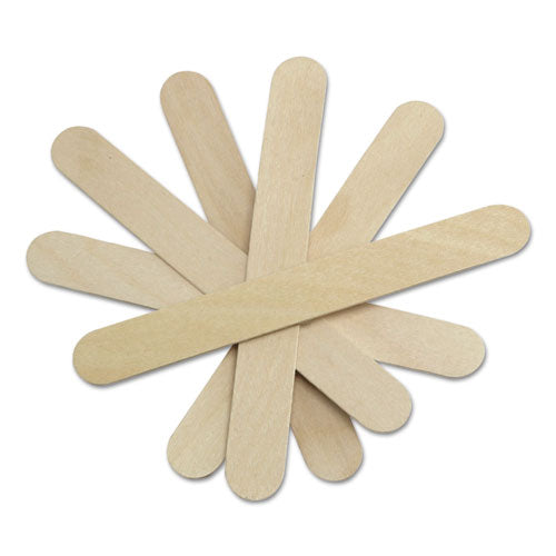 Sterile Tongue Depressors, Wood, 6" Long, 100/box