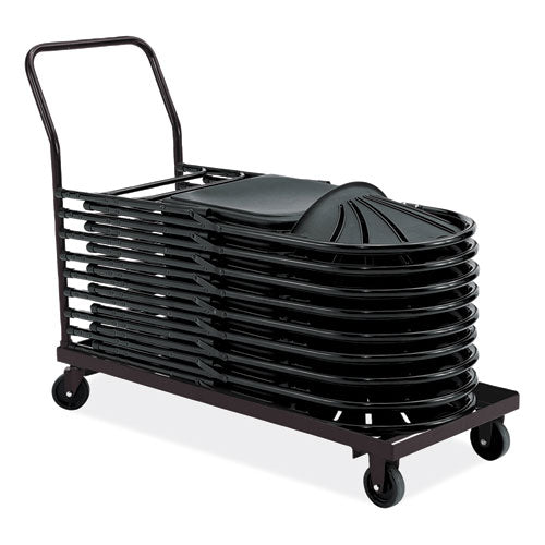 Dolly For 1100 Series Chairs, 1,100 Lb Capacity, 39 X 19 X 46.5, Brown, Ships In 1-3 Business Days