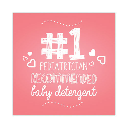 Ultra Laundry Detergent, Baby Powder Scent, 165 Oz Bottle, 4/carton