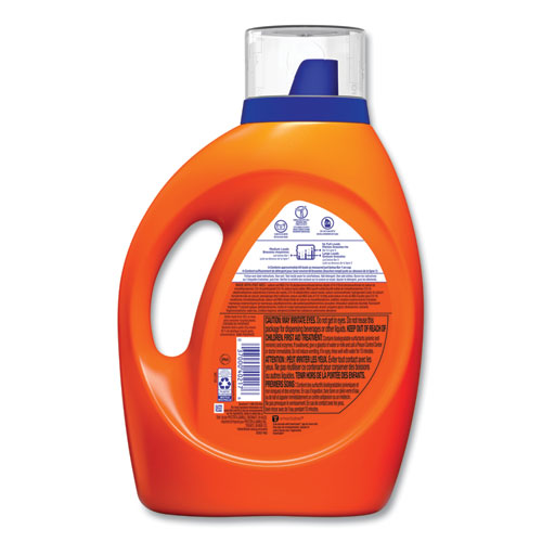 He Laundry Detergent, Original Scent, Liquid, 64 Loads, 92 Oz Bottle, 4/carton