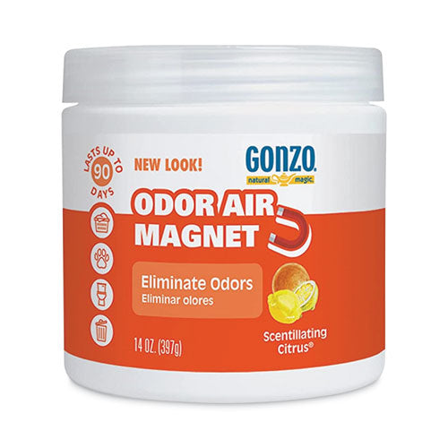 Odor Absorbing Gel, Scentillating Citrus, 14 Oz Jar