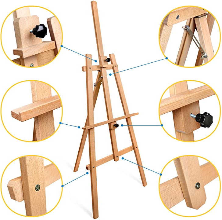 Wooden Studio Easel Stand