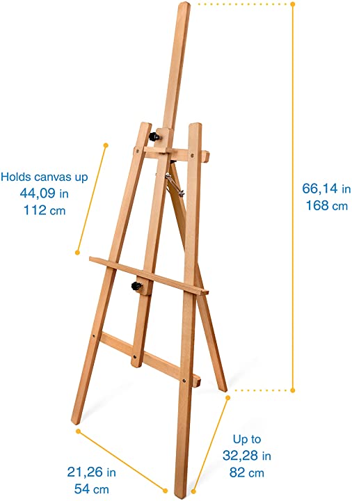 Wooden Studio Easel Stand