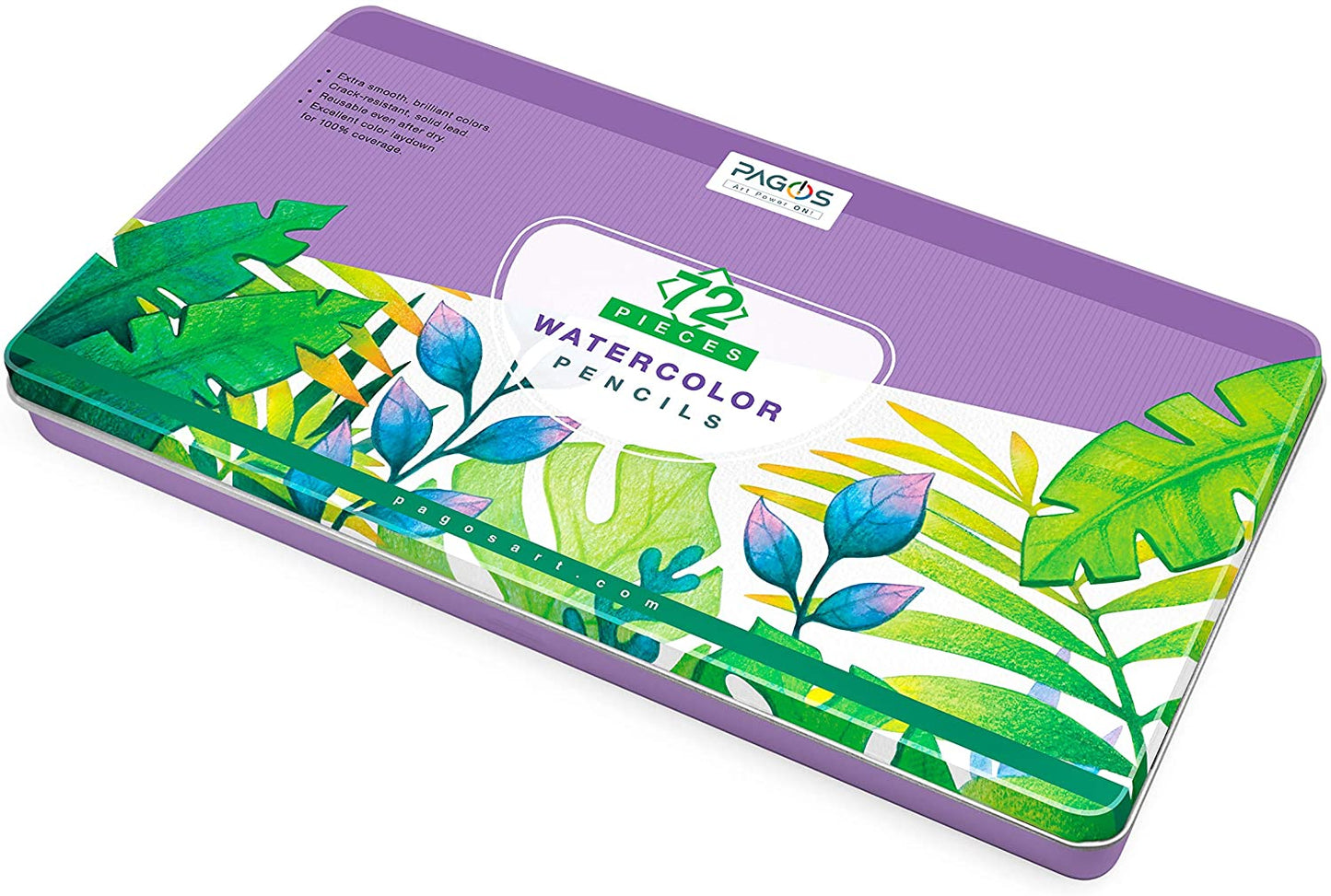 Watercolor Pencils 72 Pieces Set