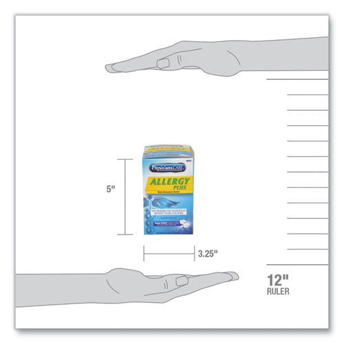 Allergy Antihistamine Medication, Two-pack, 50 Packs/box