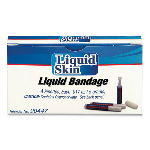 Liquid Bandage, 0.017 Oz Pipette, 4/box