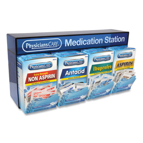 Medication Station, Aspirin, Ibuprofen, Non Aspirin Pain Reliever, Antacid