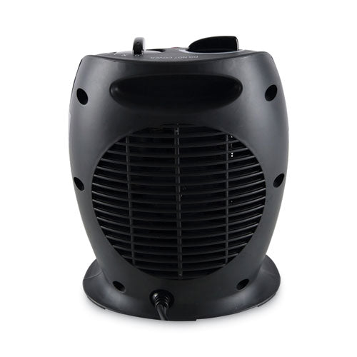 Ceramic Heater, 1,500 W, 7.12 X 5.87 X 8.75, Black