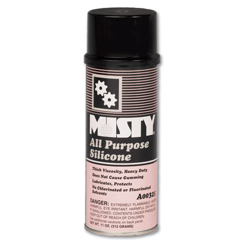 All-purpose Silicone Spray Lubricant, 11 Oz Aerosol Can, 12/carton