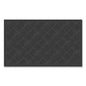 Ecomat Crosshatch Entry Mat, 36 X 60, Charcoal