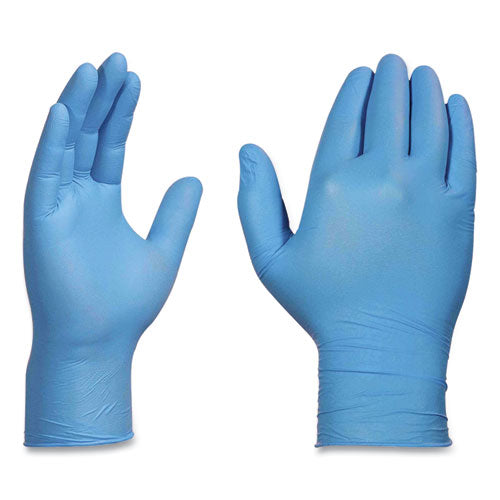 Nitrile Exam Gloves, Powder-free, 3 Mil, Medium, Light Blue, 100/box, 10 Boxes/carton