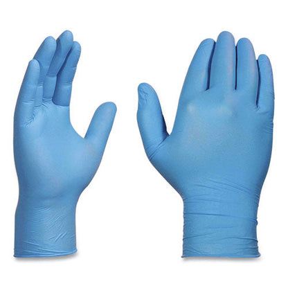 Nitrile Exam Gloves, Powder-free, 3 Mil, Medium, Light Blue, 100/box, 10 Boxes/carton