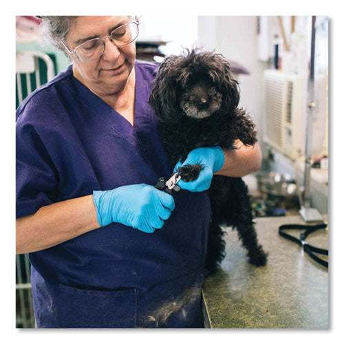 Nitrile Exam Gloves, Powder-free, 3 Mil, Large, Light Blue, 100/box, 10 Boxes/carton